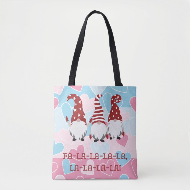 Bolsa Tote Fa La La La  (Frente)