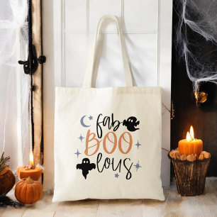 Bolsa Tote Fab Boo Lous Engraçado Fantasmas no Dia das Bruxas
