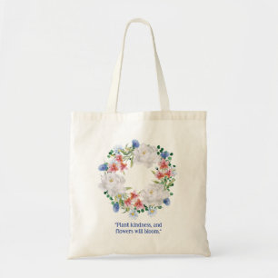 Bolsa Tote Fábrica Bondade Branca Ferida Botânica