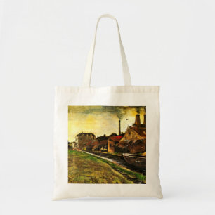 Bolsa Tote Fábrica de ferro em Haia por Vincent van Gogh