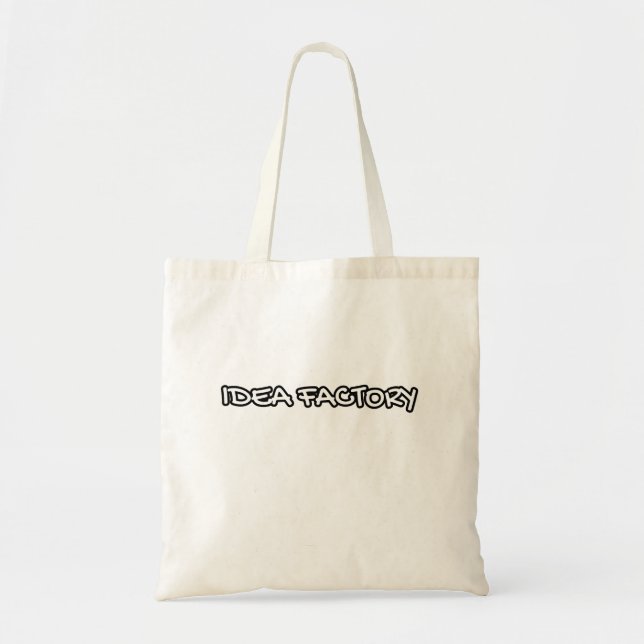 Bolsa Tote fábrica de ideias (Frente)