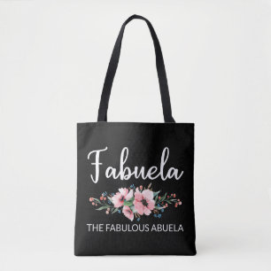 Bolsa Tote Fabuela Definição I - Flor de Abuela Fabulosa