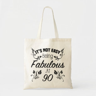 Bolsa Tote Fabuloso 90 Birthday
