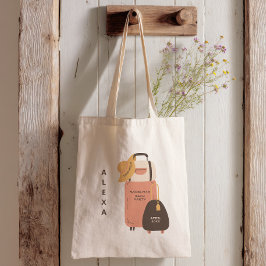 Bolsa Tote Faça as malas, destino da despedida de solteira