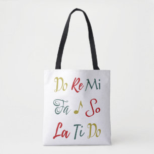 Bolsa Tote Faça-me um belo Natal O som da música musical