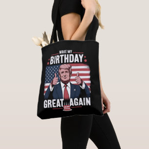 Bolsa Tote Faça Meu Aniversário Ótimo Novamente Engraçado Tru
