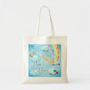 Bolsa Tote  Faça música, arte digital