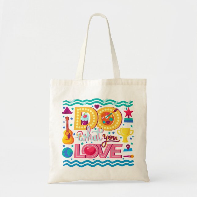 Bolsa Tote Faça O Que Você Ama (Frente)