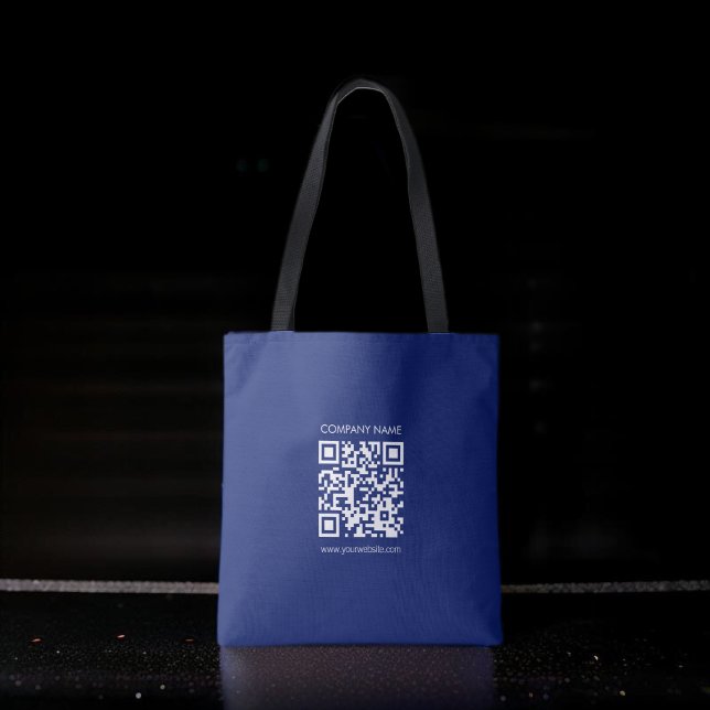 Bolsa Tote Faça um código QR instantaneamente | Design simple (Criador carregado)