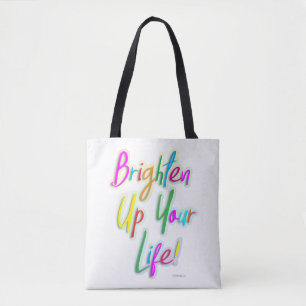 Bolsa Tote Faça um resumo da sua vida, seu slogan de vida col