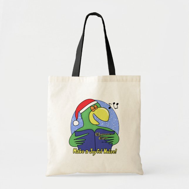 Bolsa Tote Faça um ruído alegre (Frente)