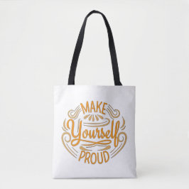 Bolsa Tote Faça Você Mesmo se Orgulhar