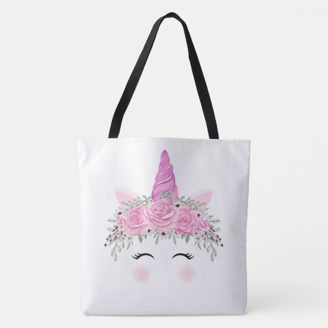 Bolsa Tote Face Unicorn (Frente)