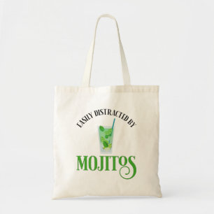 Bolsa Tote Facilmente Distraído Por Mojitos
