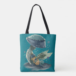 Bolsa Tote Fada de Madeira de inverno