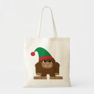 Bolsa Tote Fada de Natal Sasquatch Fofo
