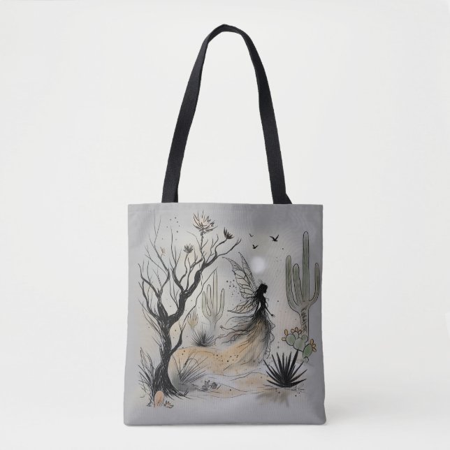 Bolsa Tote Fada do Deserto (Frente)
