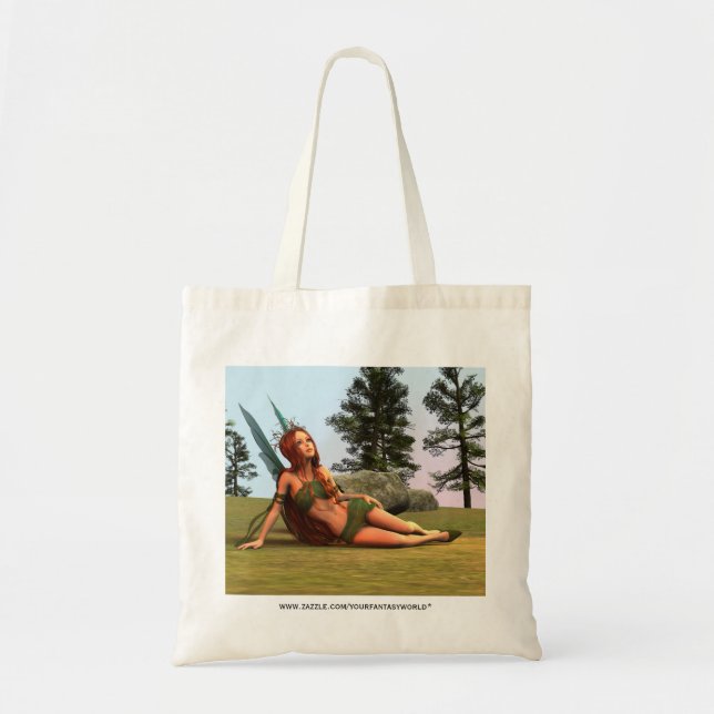 Bolsa Tote Fada Fofo (Frente)