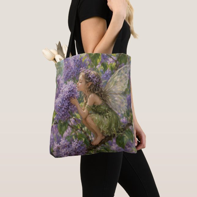 Bolsa Tote Fada Lilás (Close Up)