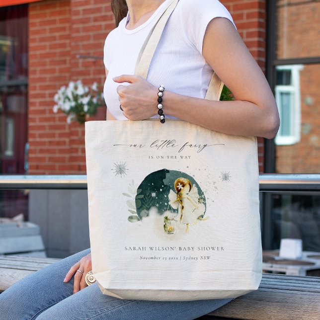 Bolsa Tote Fada Mágica Cura Encantada A Caminho Do Chá de fra (Criador carregado)