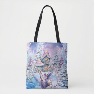 Bolsa Tote Fada Mágica e Caprichosa de Natal