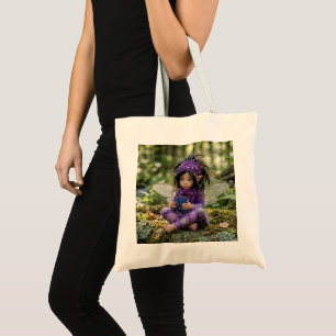 Bolsa Tote Fada no Roxo
