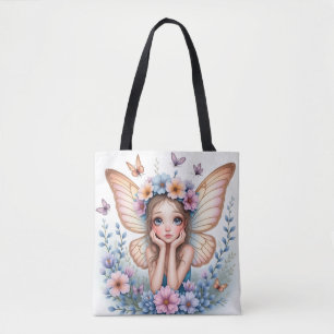 Bolsa Tote Fada Pastel Doce