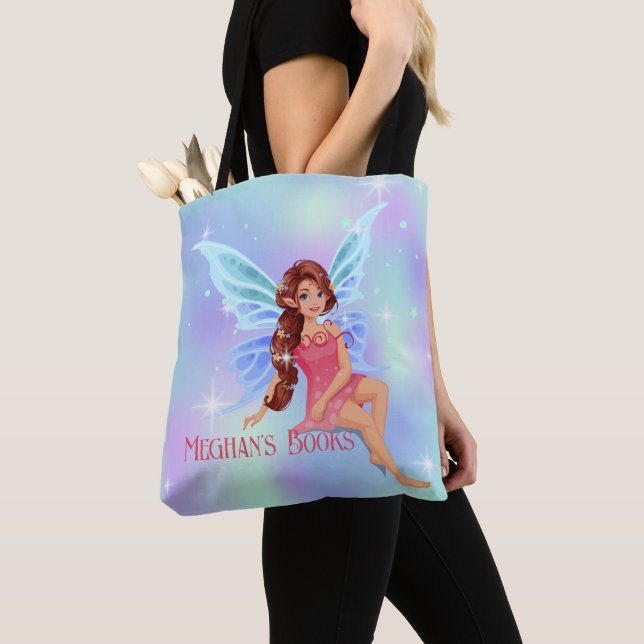 Bolsa Tote Fada Personalizada (Close Up)