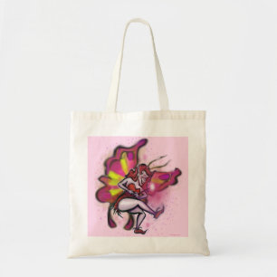 Bolsa Tote Fada Rosa