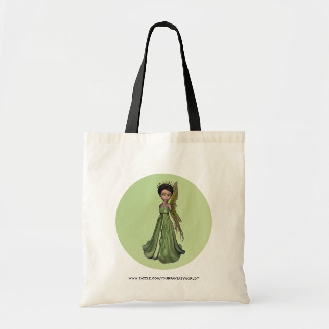 Bolsa Tote Fada Verde (Frente)
