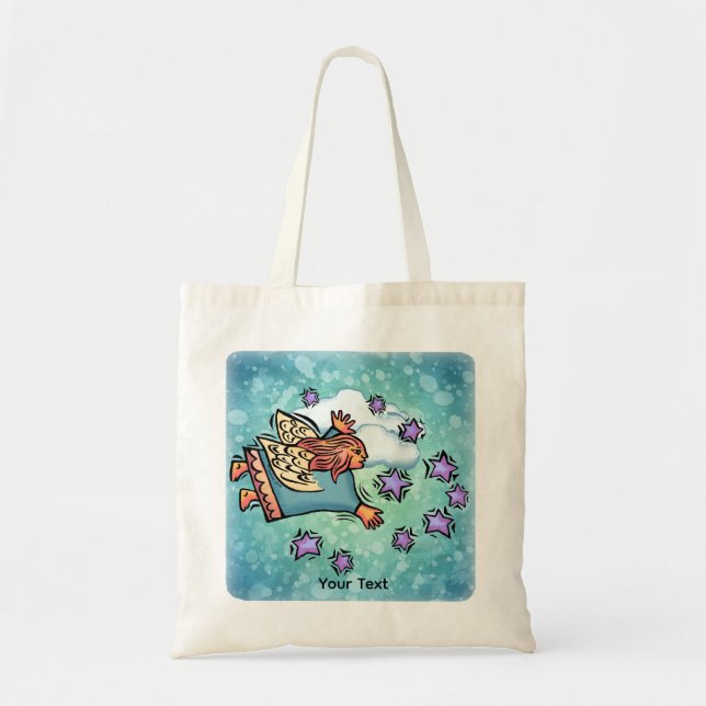 Bolsa Tote Fada Voadora (Frente)