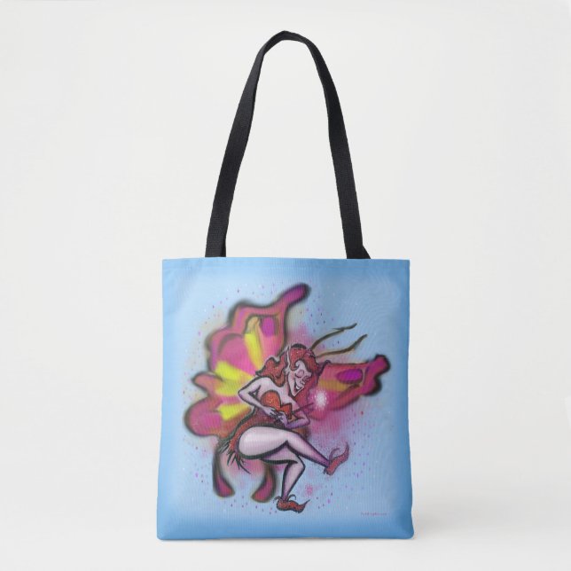 Bolsa Tote Faerie Rosa (Frente)