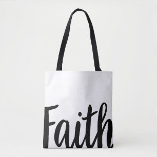 Bolsa Tote Faith Gospel Graphics Faith Art Cristã Estética
