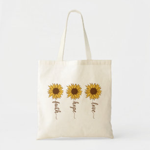 Bolsa Tote Faith Hope Love