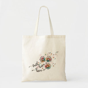 Bolsa Tote Faith Hope Love Cote