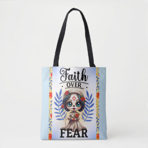Bolsa Tote Faith Sugar Skull