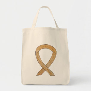 Bolsa Tote Faixa de Toques Personalizada de Fita de Consciênc