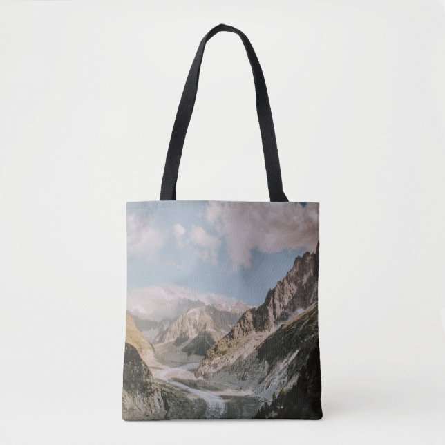 BOLSA TOTE FAIXAS DE MONTANHA (Frente)