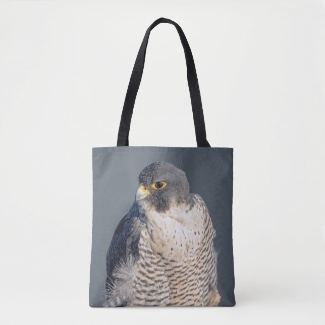Bolsa Tote Falcão Peregrine ao longo do rio Hudson (Frente)