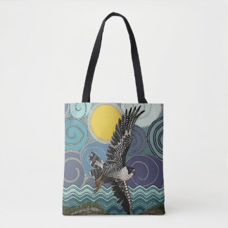 Bolsa Tote falcão-peregrino de Cornwall
