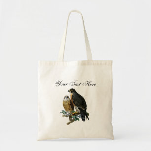 Bolsa Tote Falcões Estilizados Vintage em Galho