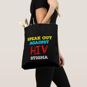 Bolsa Tote Fale Contra o Estigma do HIV - Sensibilização para