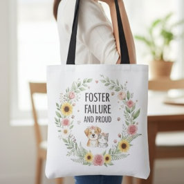 Bolsa Tote Falha no Cultivo de Flores – Presente Orgulhoso pa