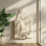 Bolsa Tote Fall Garden Wildflower Bridesmaid Tote Bag<br><div class="desc">Esta mala de tote da dama de flores silvestres do outono é o presente perfeito para apresentar suas madrinhas e madrinha de casamento para um casamento rústico. O design apresenta flores silvestres cor-de-rosa,  pinceladas,  rosa e roxas pintadas à mão com borboletas.</div>