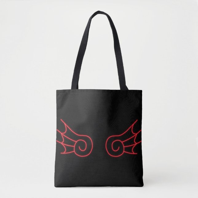 Bolsa Tote Falln Chibi Demon Wings (Frente)