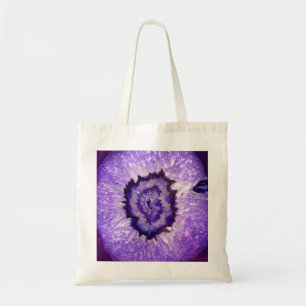 Bolsa Tote Falln Purple Agate Geode