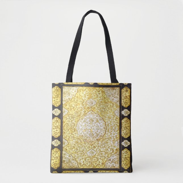 Bolsa Tote Falln Sagrado Dourado (Frente)