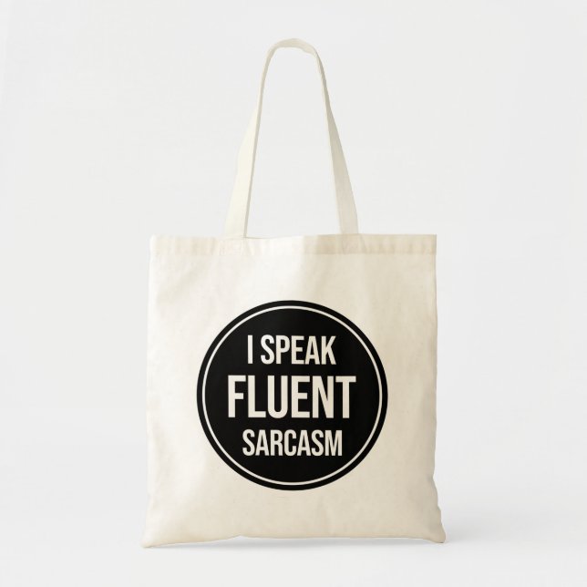 Bolsa Tote Falo Sarcasmo Fluente (Frente)