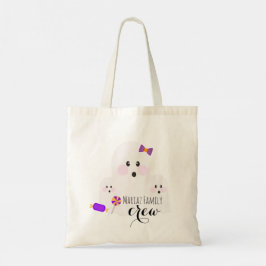 Bolsa Tote Família de Fantasmas de Halloween Abóboras Booooo