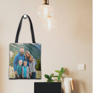 Bolsa Tote Família de Fotos Personalizada 2